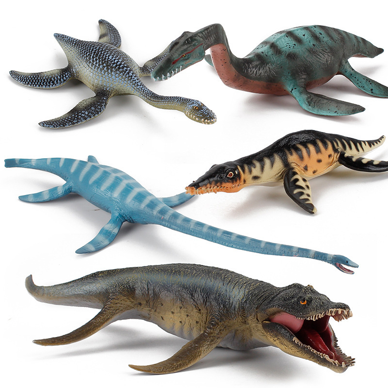Art Craft Dinosaur - リアルなジュラ紀古代獣先史時代生物モデル固体プレシオサウルス恐竜アクションフィギュアおもちゃクリスマスギフト用