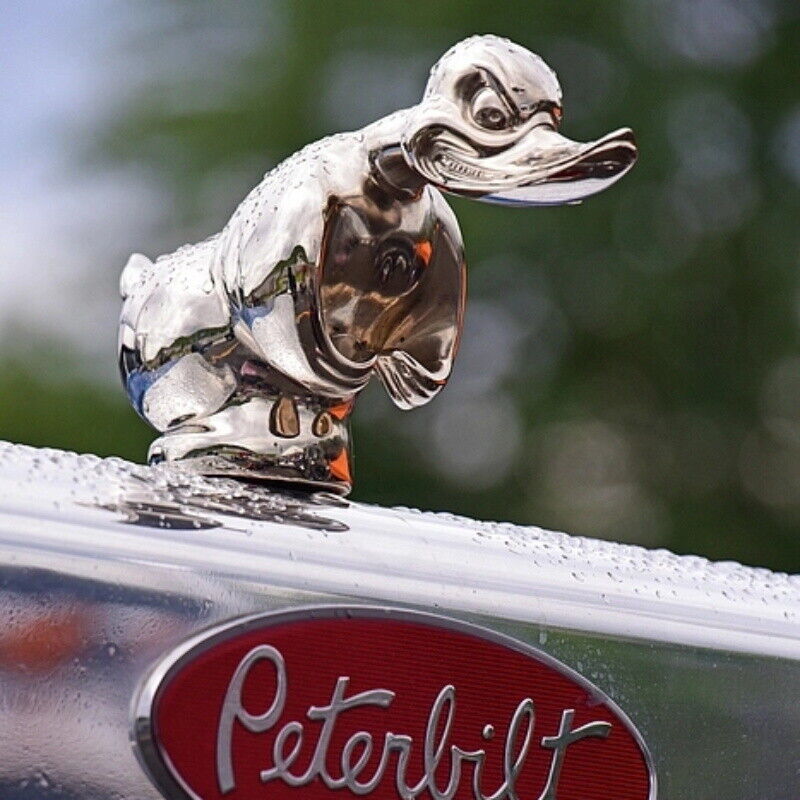 Art Craft Duck - 変更された車のフロントオーナメント,オートバイの樹脂装飾,ダックペインティング,電気メッキ,マカロン,都市の装飾