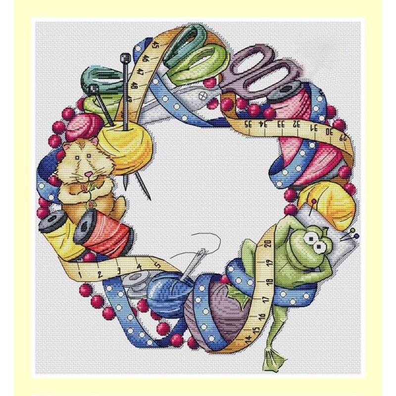 Punch Needle Kit - 刺embroideryクロスステッチ完全キット、クロスステッチセット、パンチ針、クラフト、DIY、11269