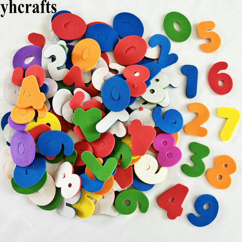Art And Craft Letter Z - アルファベットフォームステッカー,早期学習,美術工芸品教育,混合色,0〜9の数字,A-Z文字,150個
