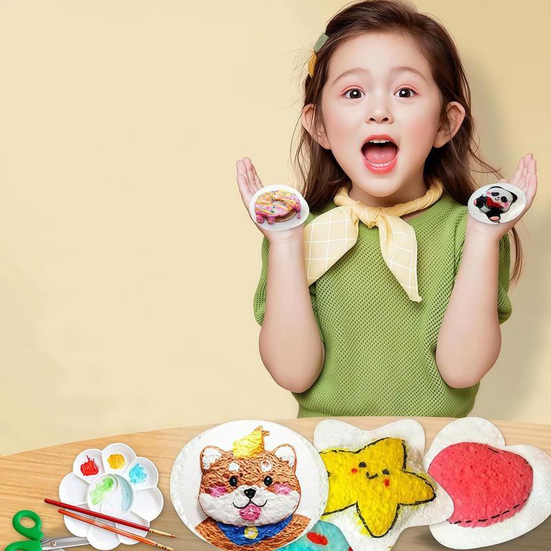 Art Craft For Preschoolers - 泡ペイント工芸品感覚アートテクスチャキット手作りクラフト用品教育就学前学習活動子供のための工芸品