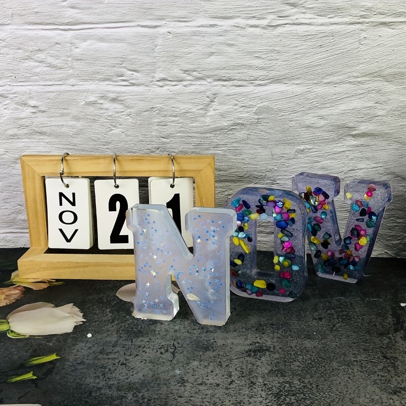 文字を鋳造するための大型シリコンモールド。レジンアート、看板 - Art Craft Letter A のレビューと価格