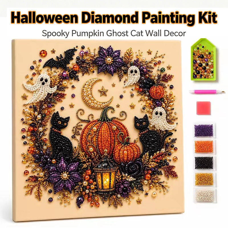 @ハロウィン ゴーストパールアートキット 大人用 DIYパー - Art Craft Resin のレビューと価格