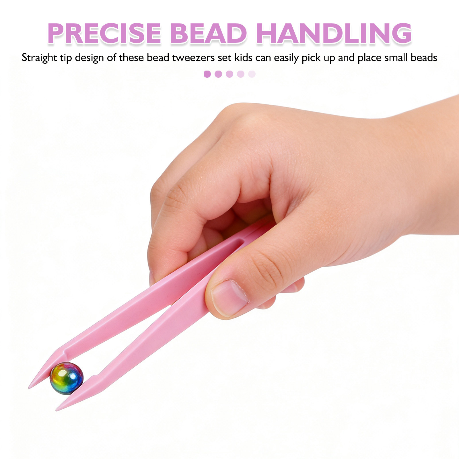 20個入り 幼稚園用プラスチックピンセット - ジュエリー製 - Art Craft For Preschoolers のレビューと価格