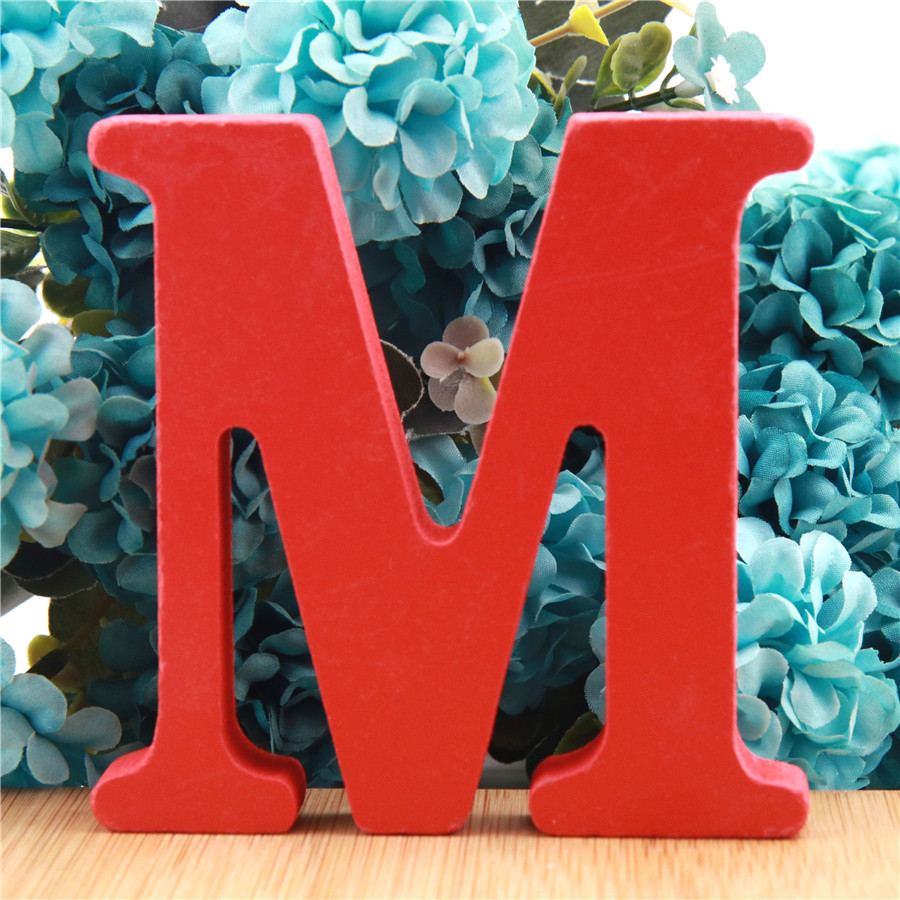1pc 10CMX10CM赤アートクラフト自立ハート結婚式ホ - Art Craft Letter A のレビューと価格