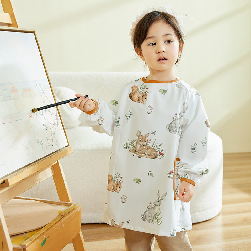 子供用防水アートカバーシャツ長袖ペイントエプロン幼稚園の美術 - Art Craft For Preschoolers のレビューと価格