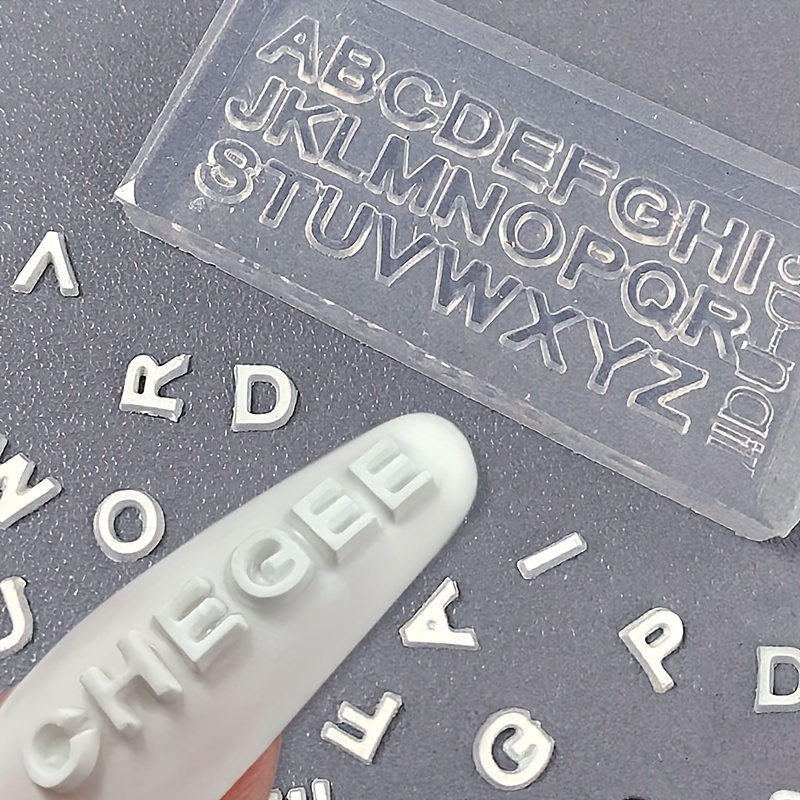 3Dレターネイルアートシリコンモールド ミニレターネイルモー - Art And Craft Letter Z のレビューと価格