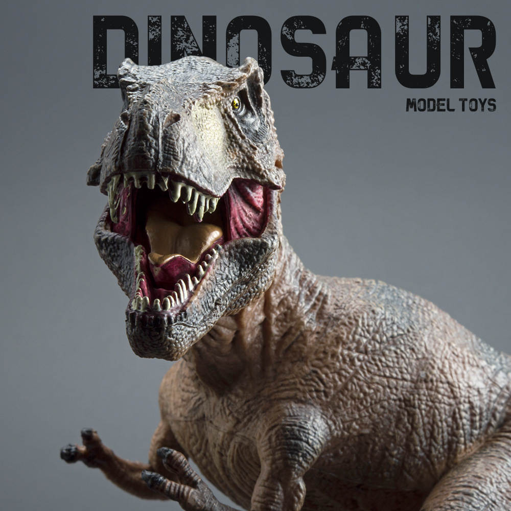 リアルなティラノサウルス・レックス恐竜のおもちゃ、硬質ゴム製 - Art Craft Dinosaur のレビューと価格