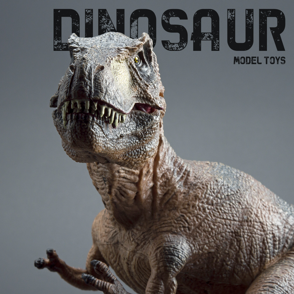 リアルなティラノサウルス・レックス恐竜のおもちゃ、硬質ゴム製 - Art Craft Dinosaur のレビューと価格