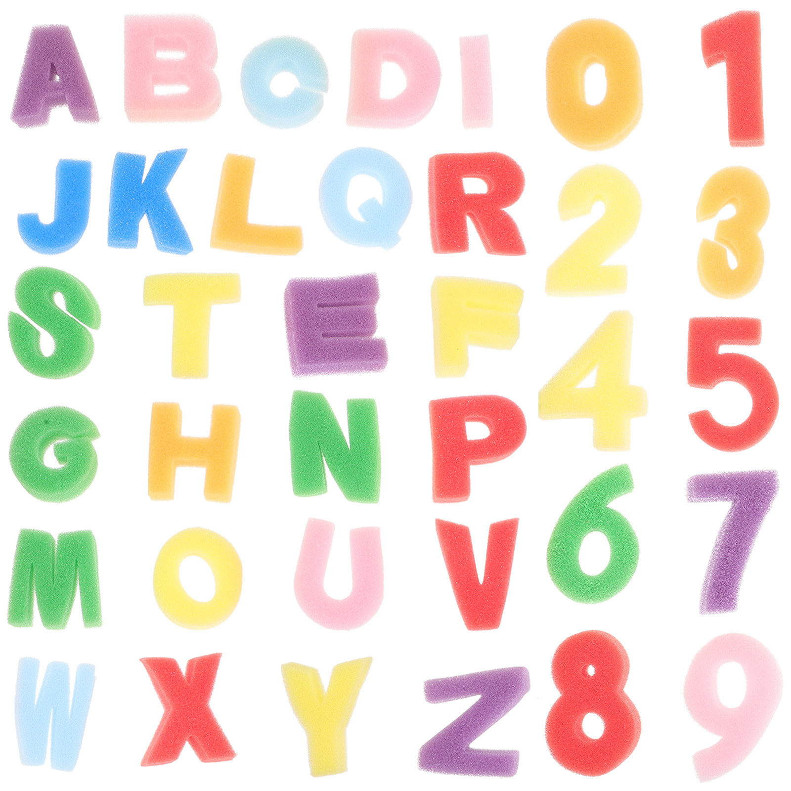 1セット 子供用スポンジスタンパーセット アルファベット文字 - Art Craft Letter A のレビューと価格