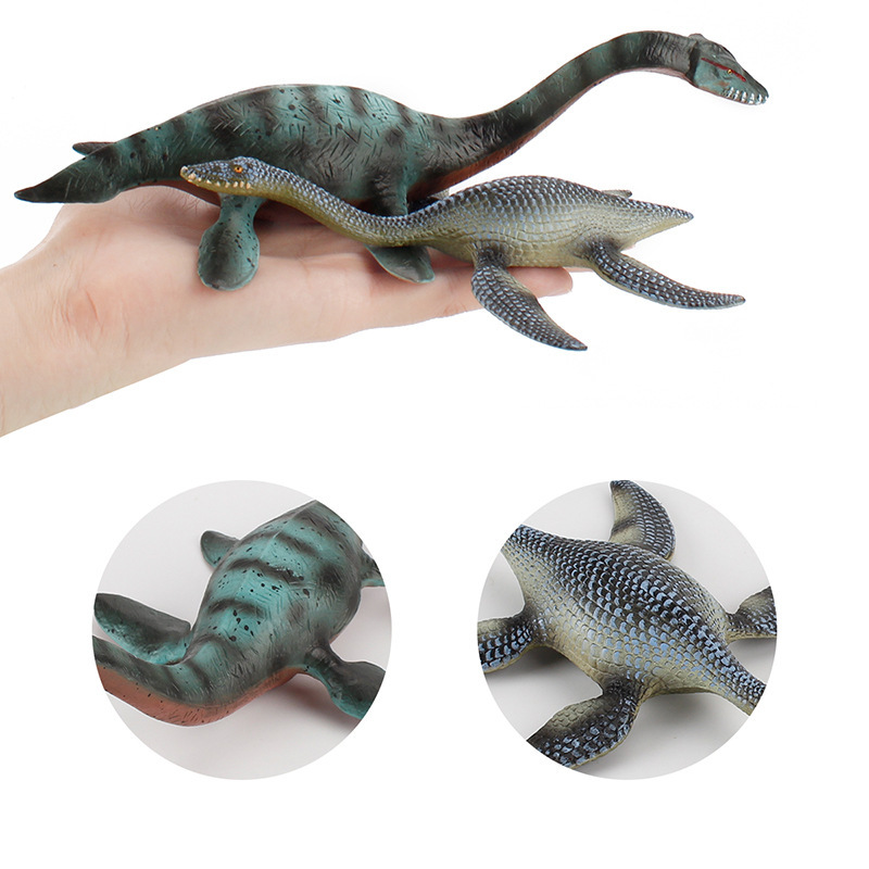 リアルなジュラ紀古代獣先史時代生物モデル固体プレシオサウルス - Art Craft Dinosaur のレビューと価格
