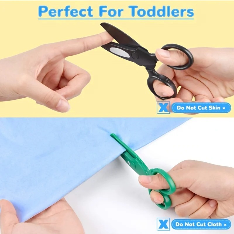 幼児用トレーニングはさみ、子供用安全はさみ、アートクラフトは - Art Craft For Preschoolers のレビューと価格