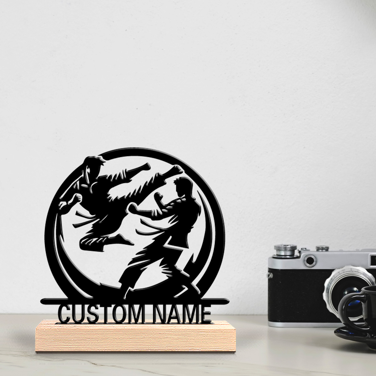 1個入り ファッションテコンドー カスタムレター メタルスタ - Art Craft Wood のレビューと価格