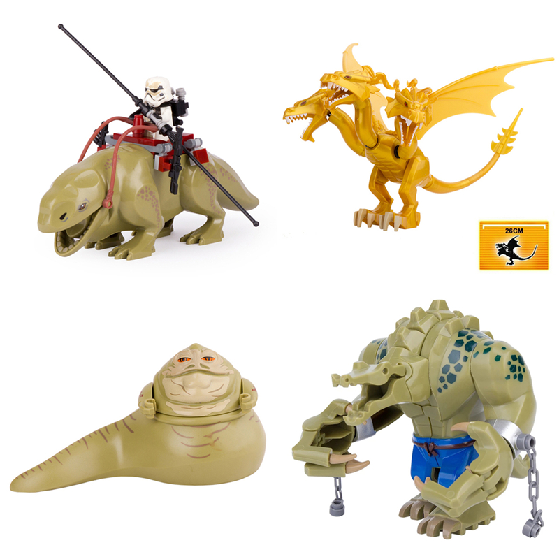 映画シリーズ動物ビッグ恐竜ビルディングブロックモンスターミニ - Art Craft Dinosaur のレビューと価格