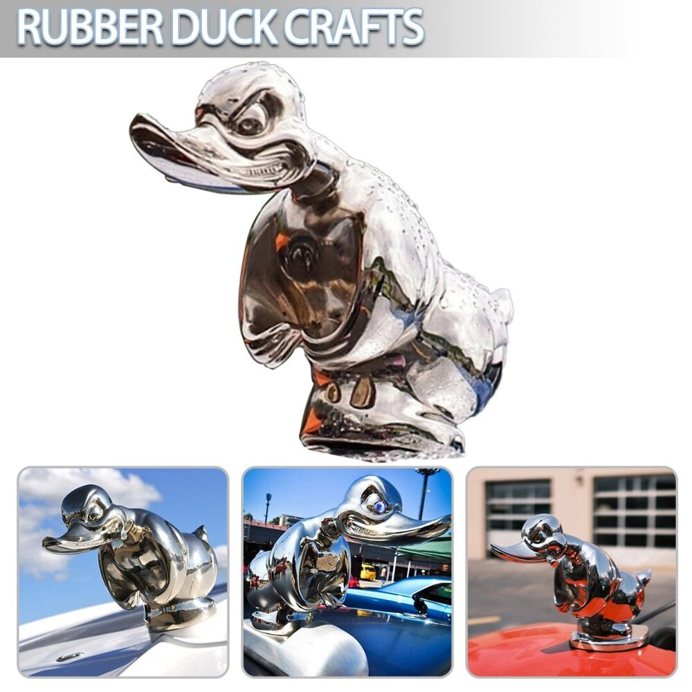 変更された車のフロントオーナメント,オートバイの樹脂装飾,ダ - Art Craft Duck のレビューと価格