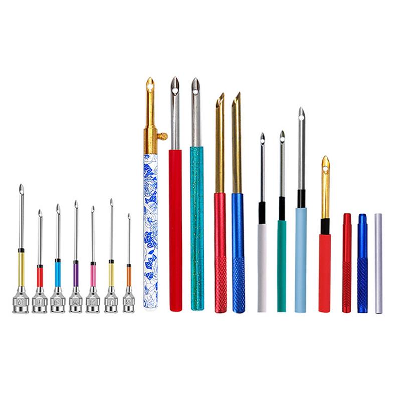 1〜17のパンチ針キット,刺embroideryステッチツー - Punch Needle Kit のレビューと価格