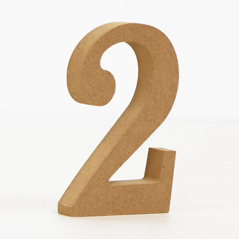 10cm木製カラー数字0-9、文字A-Z、木製DIYアラビア - Art And Craft Letter Z のレビューと価格