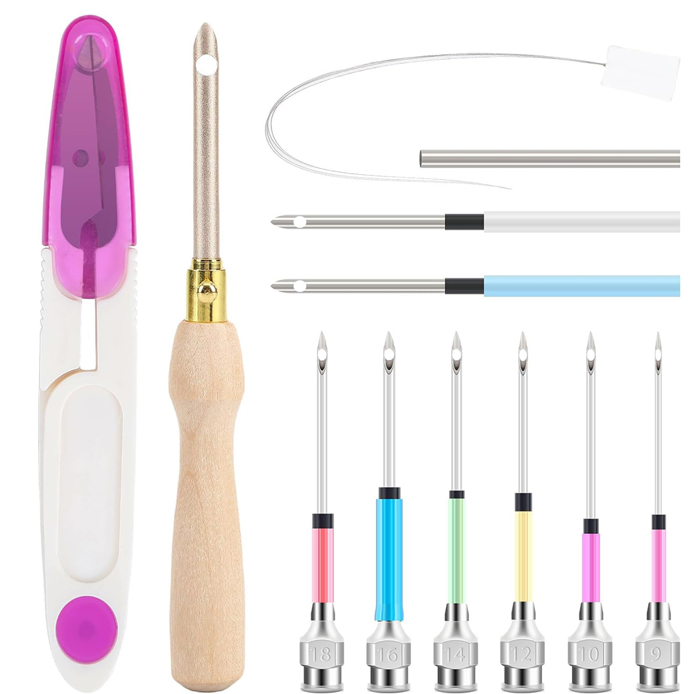 調整可能なパンチ針刺embroideryキット、刺embro - Punch Needle Kit のレビューと価格