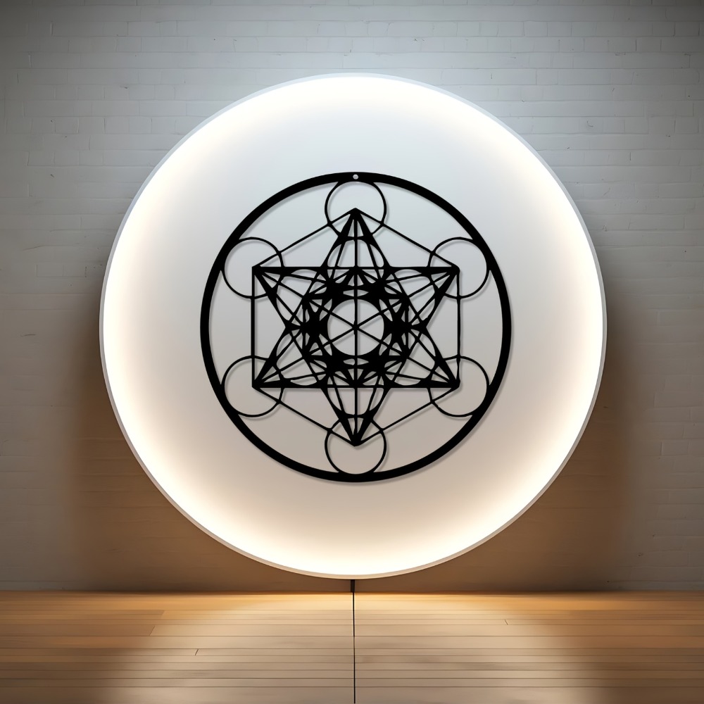 CIFBUY メタルウォールアート ダビデの星サイン 鉄製工 - Art Craft & Architecture のレビューと価格