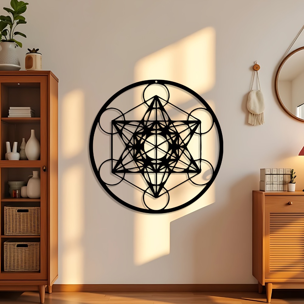 CIFBUY メタルウォールアート ダビデの星サイン 鉄製工 - Art Craft & Architecture のレビューと価格