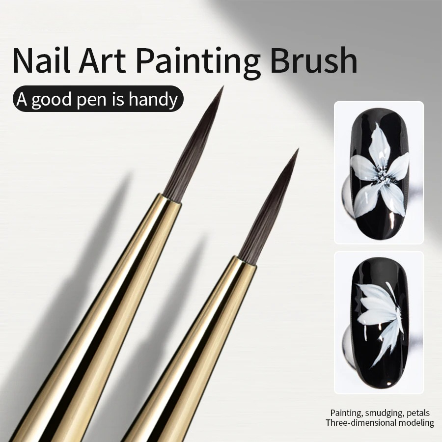 アートペイントブラシアクリルラインペンストライプグリッド花蝶 - Watercolor Brush Pen のレビューと価格