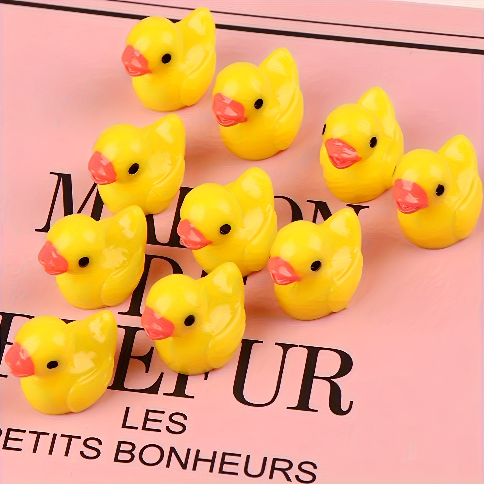 100個入り イエローミニダック レジン製アヒルの置物、子供 - Art Craft Duck のレビューと価格