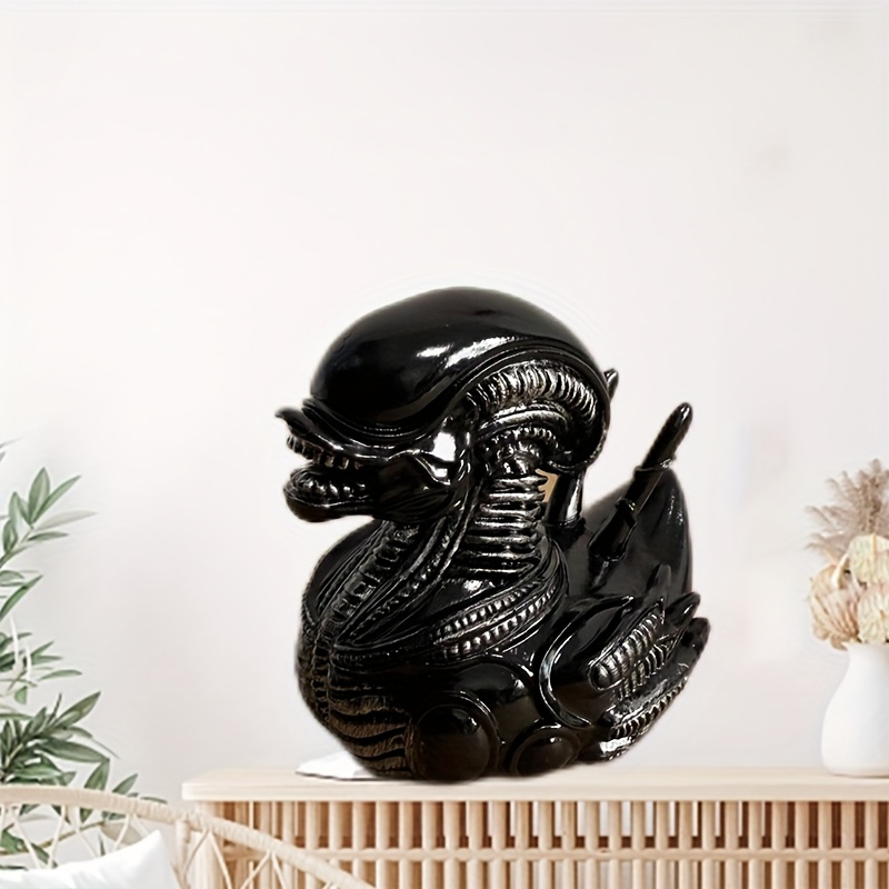 エイリアンダック樹脂像、邪悪なエイリアンダックオーナメント、 - Art Craft Duck のレビューと価格