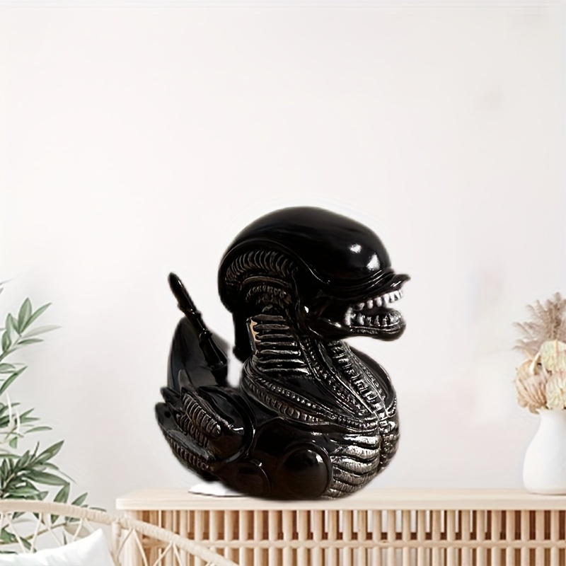 エイリアンダック樹脂像、邪悪なエイリアンダックオーナメント、 - Art Craft Duck のレビューと価格
