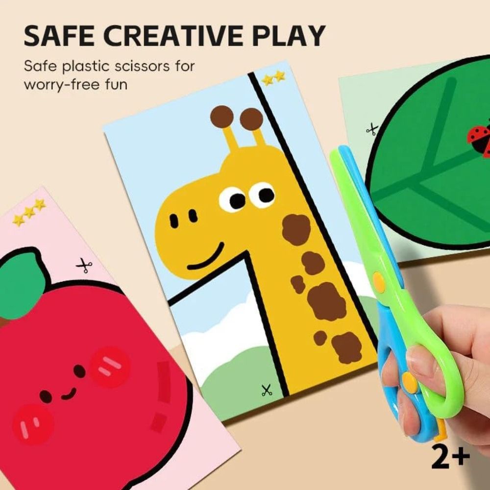 安全な子供用ペーパーカッティングキット、ツール開発アートクラ - Art Craft For Preschoolers のレビューと価格