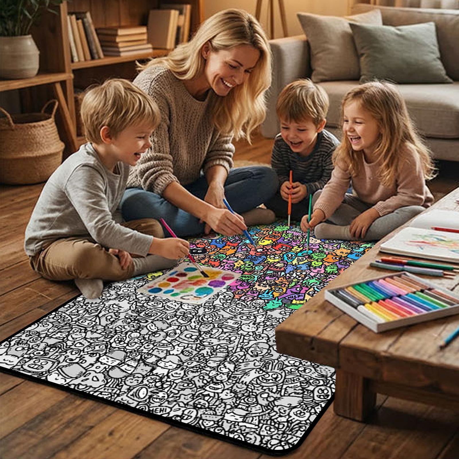 カラーリングブランケット DIY 洗えるソファスロー アート - Art Craft For Preschoolers のレビューと価格