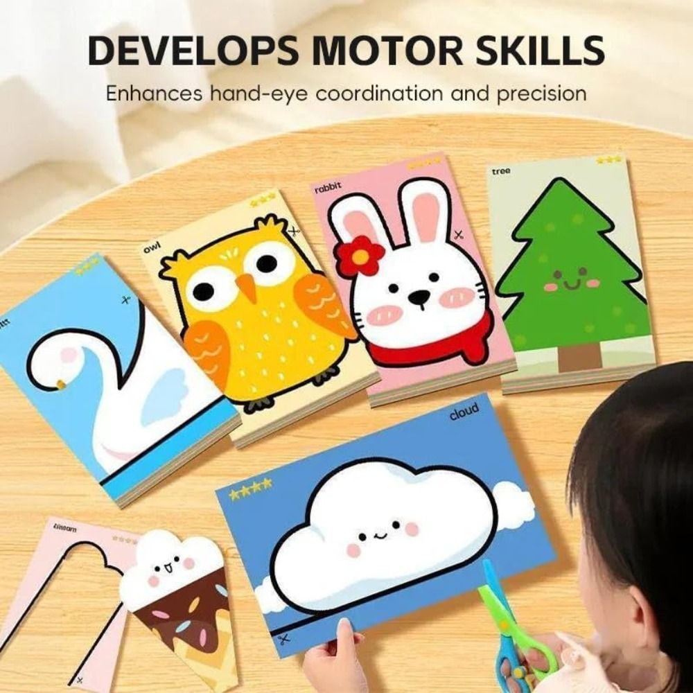 安全子供用ペーパーカッティングキット、ツール開発、アートクラ - Art Craft For Preschoolers のレビューと価格