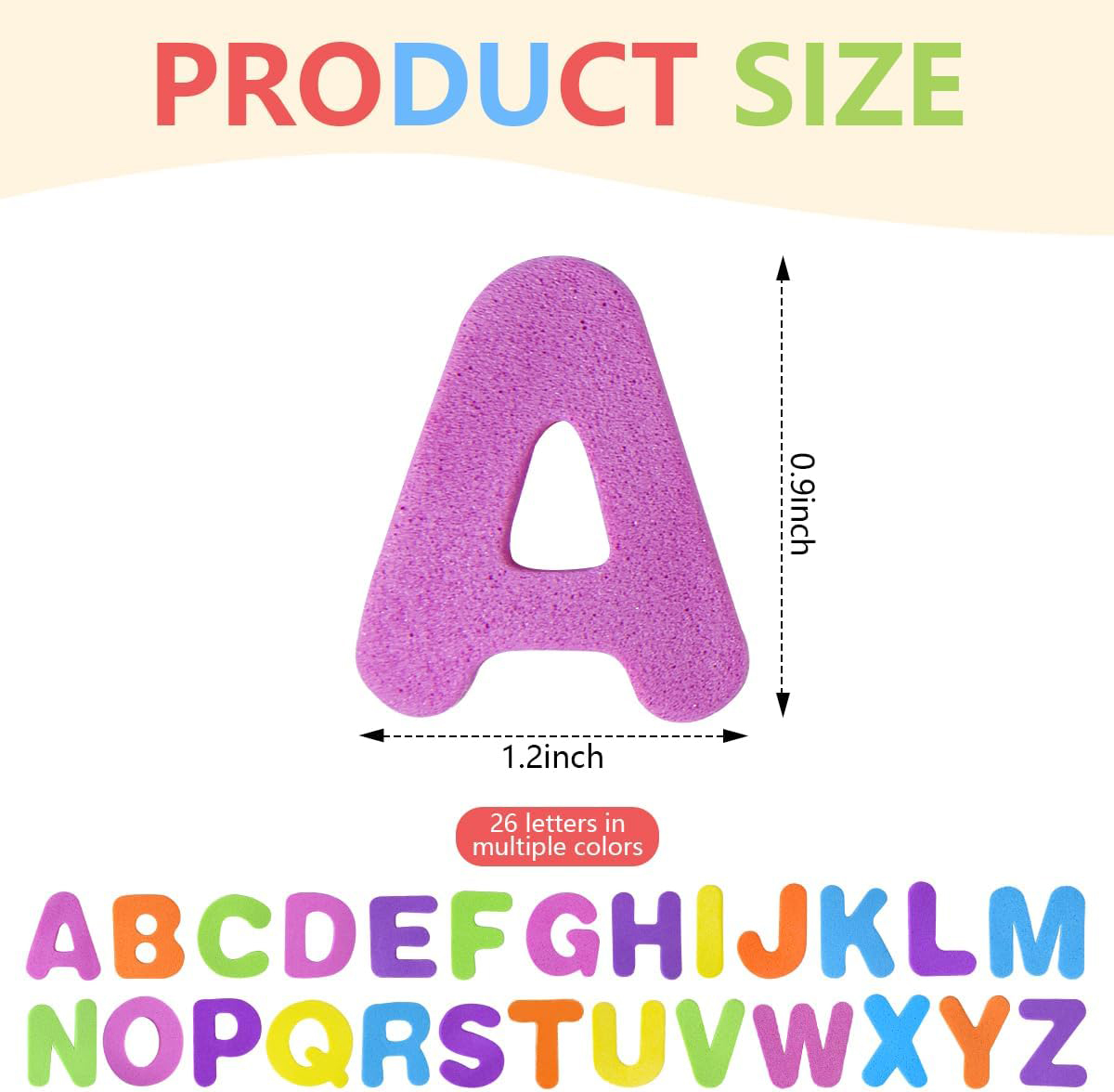 156-468 個の泡文字ステッカー工芸用接着剤 6-18  - Art And Craft Letter Z のレビューと価格