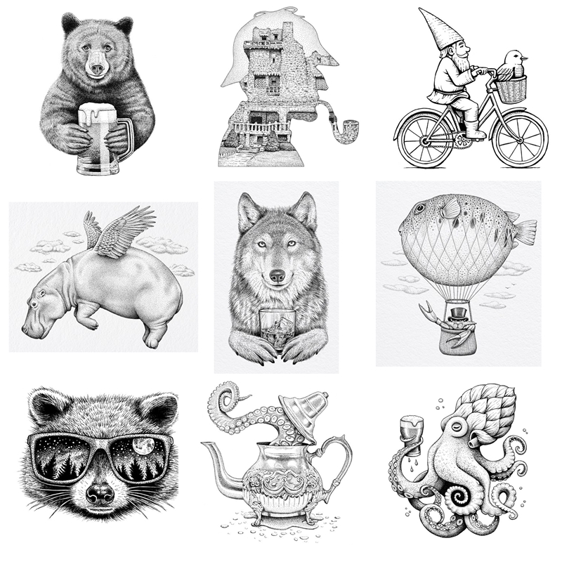 新しい DIY クリアスタンプカードスクラップブッキング動物 - Art Craft Letter A のレビューと価格