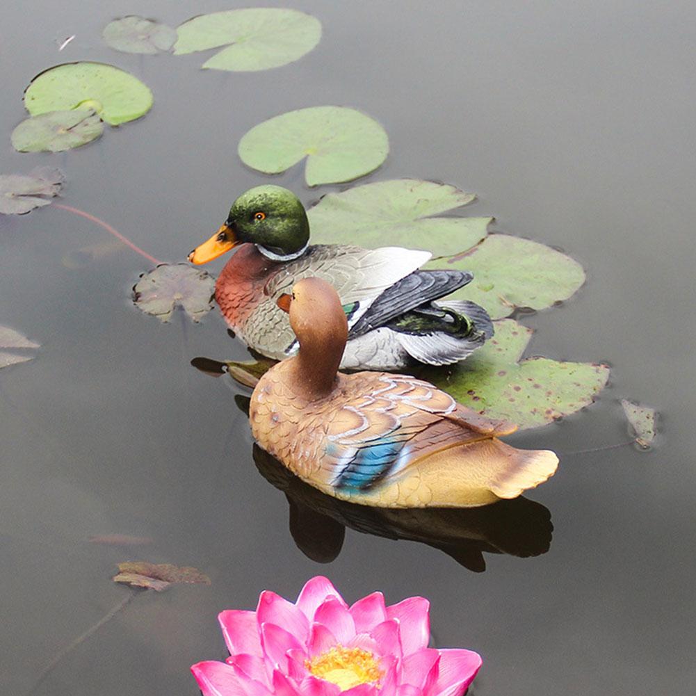 大きな屋外のアヒル像,かわいい樹脂,アヒルの像,池の装飾,動 - Art Craft Duck のレビューと価格