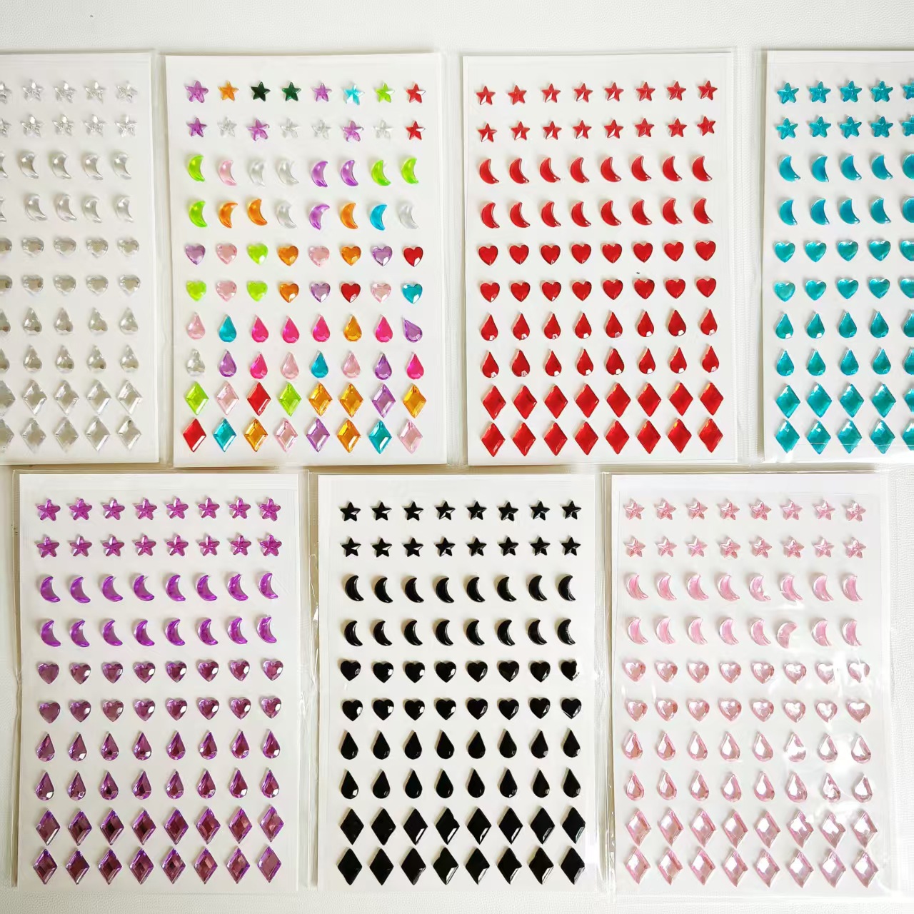 アクリル3D宝石ステッカーアート、クロスボーダー携帯ステッカ - Art Craft & Architecture のレビューと価格