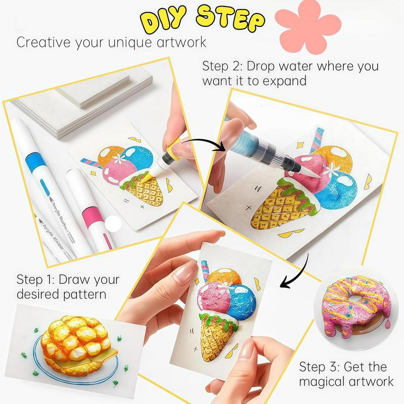 泡ペイント工芸品感覚アートテクスチャキット手作りクラフト用品 - Art Craft For Preschoolers のレビューと価格